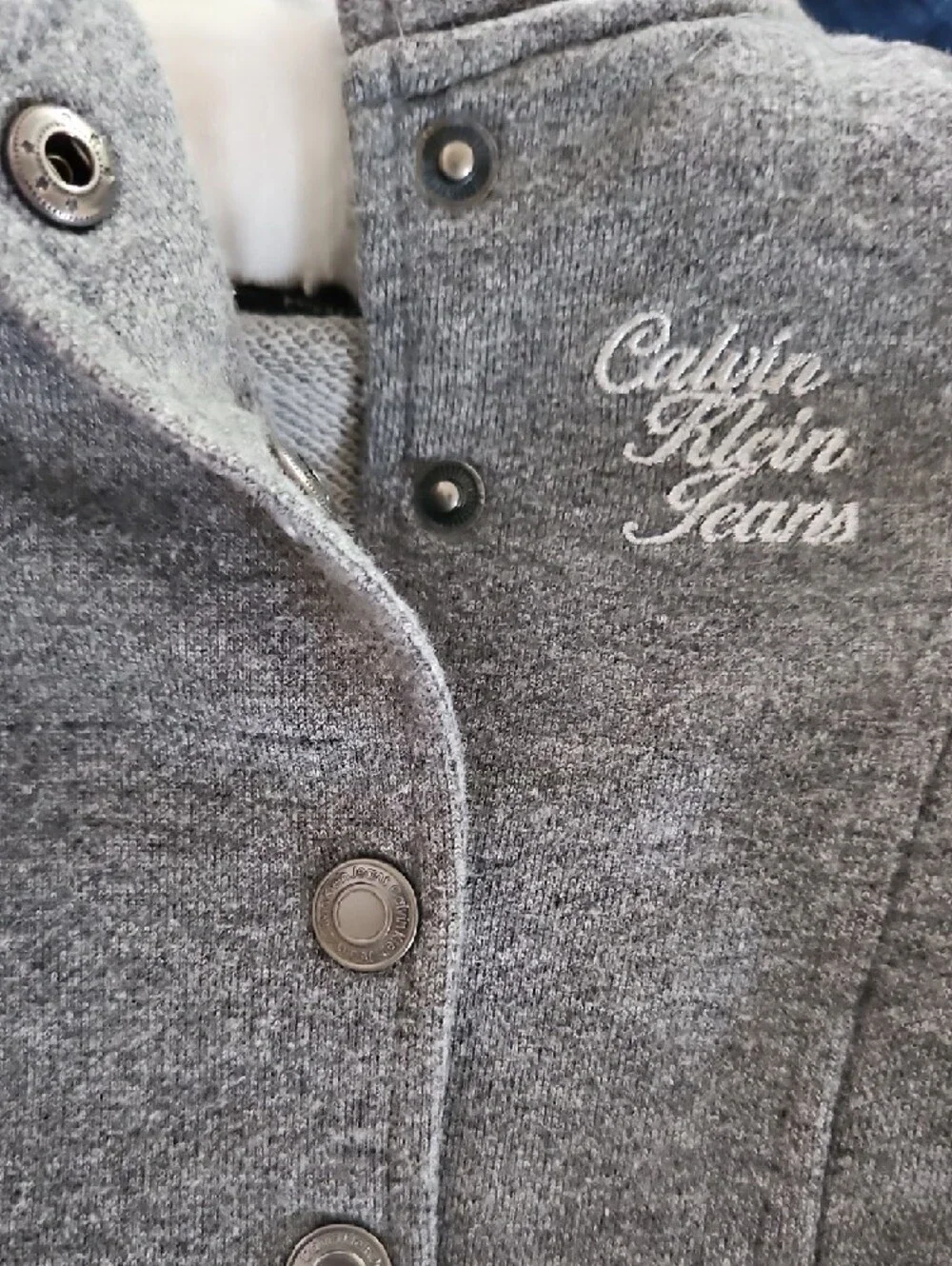 Calvin Klein Jeans structured button